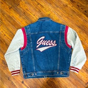 Vintage Guess Denim Jacket - Size XL